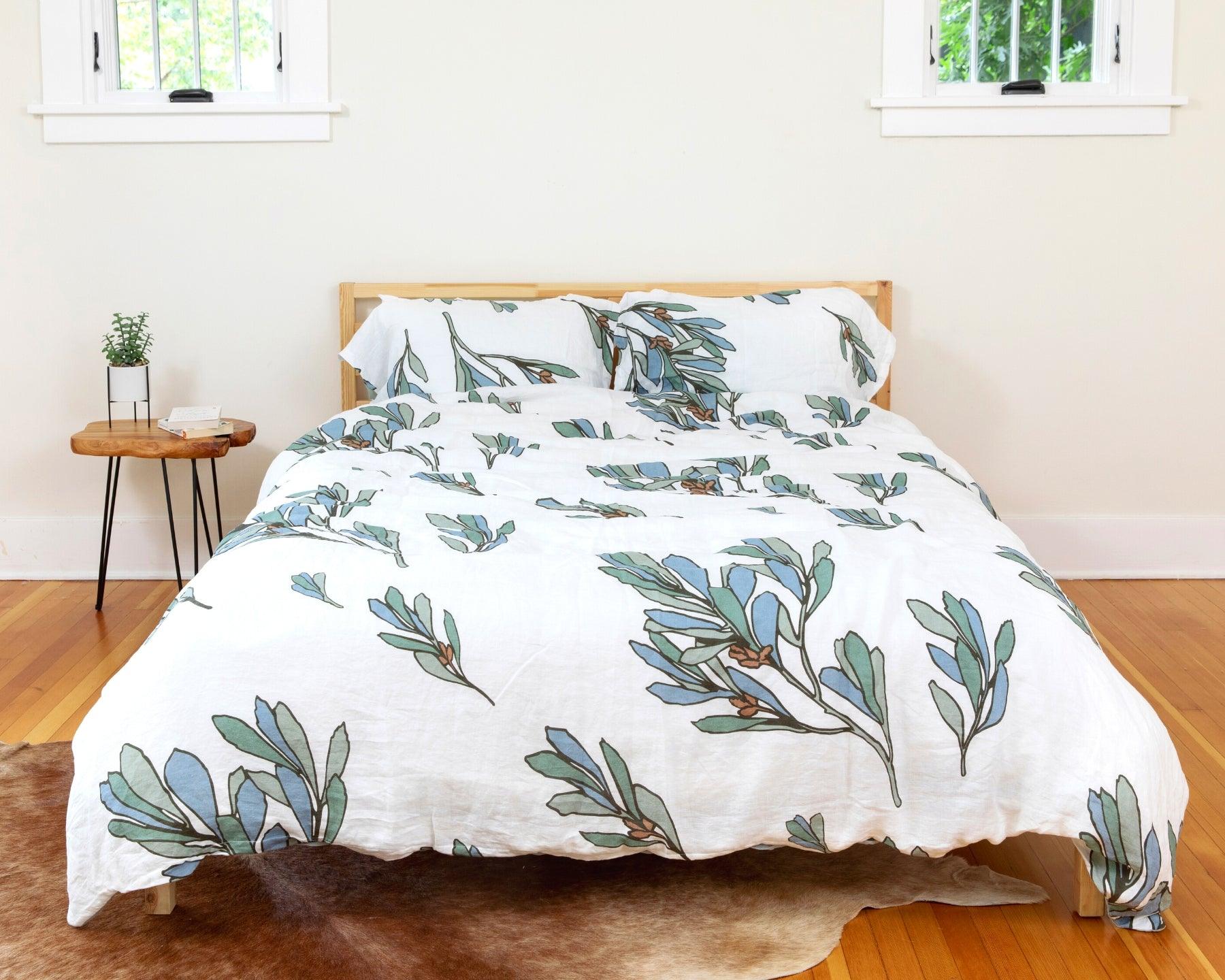 Organic European Linen Duvet Cover Set | Porse | The Modern Dane